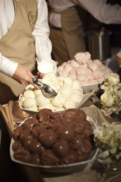 Highlands Wedding By Melissa Schollaert Photography Icecream Bar Ice