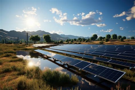 Atualmente os trabalhadores estão instalando painéis solares em uma