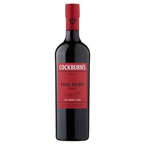 Cockburns Fine Ruby Port Cl