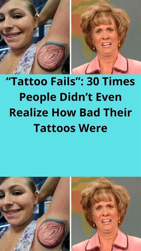 Tattoo Fails” 50 Times People Didnt Even Realize How Bad Their