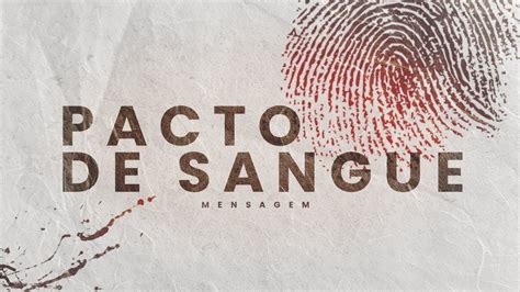 Pacto De Sangue Parte 1 YouTube