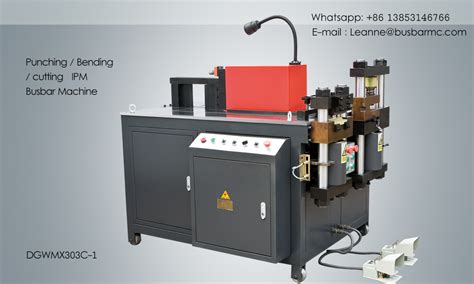 Hydraulic Busbar Bending Cutting Punching Machine Copper Busbar Cutting