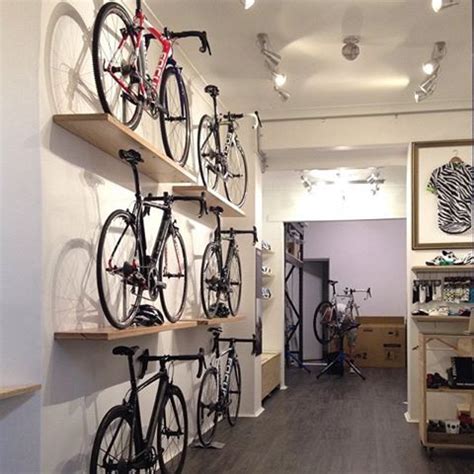 Shelving Display Bike Room Bicycle Storage Bike Rack Wall