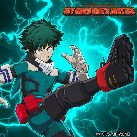 My Hero One S Justice Playable Character Deku Shoot Style English Ver