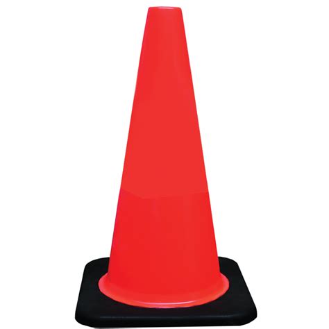 Orange Inch Lb Jbc Traffic Cone With And Inch Off