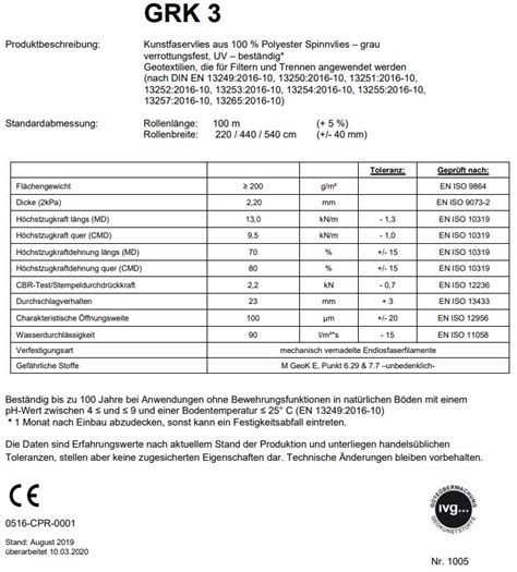 Evalith Vlies Type 011 150 GRK 3 grau 200 g m² Reitplatz Shop de