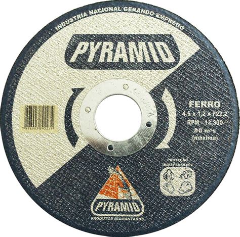 Disco De Corte Ferro Pyramid Diamantados