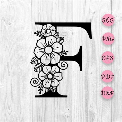 Zentangle Arte Black Flower Alphabet Lettering Alphabet Alphabet