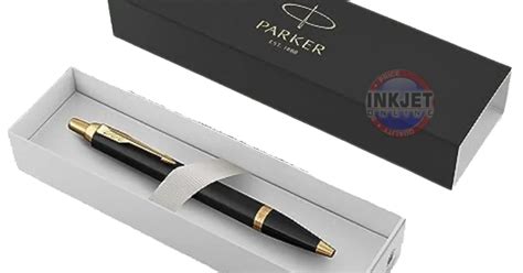 Parker IM Black Gold Trim Ballpoint Pen Medium Blue Buy Parker Pens