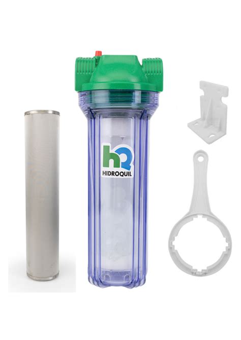 Filtro De Agua Para Sedimentos De Acero Inoxidable Hidroquil Vaso