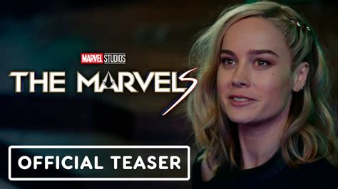 The Marvels Official Return Of Captain Marvel Teaser Trailer