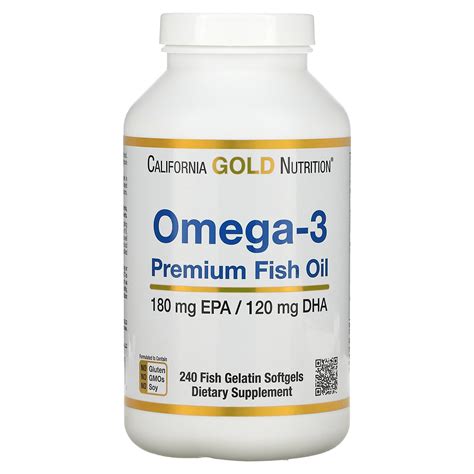 Premium Fish Oil Omega Mg Epa Mg Dha Concentrated