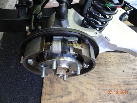 Tripp S Tr Rear Axle Hub Upgrade And Rear Brake Installation