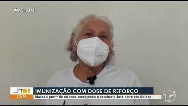 Jornal Tapajós 1ª Edição Idosos a partir de 60 anos começam a receber