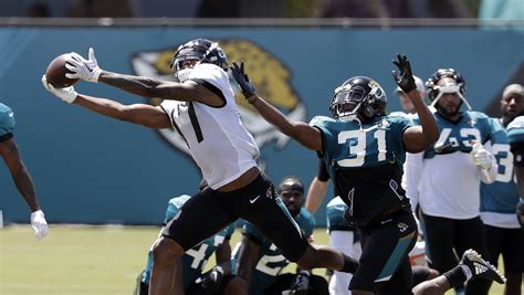 Jaguars Training Camp Report Rookie Wr Dj Chark Shows Big Play Ability