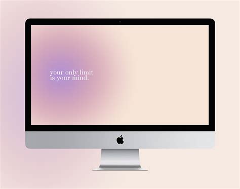 MacBook Aura Wallpapers, Bundle of 5 Gradient Wallpapers, Affirmation ...