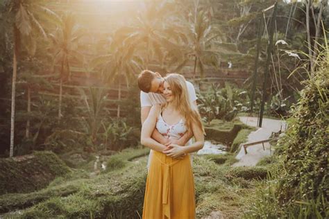 Tegalalang Rice Terraces Bali Couple Shoot Honeydew Moments