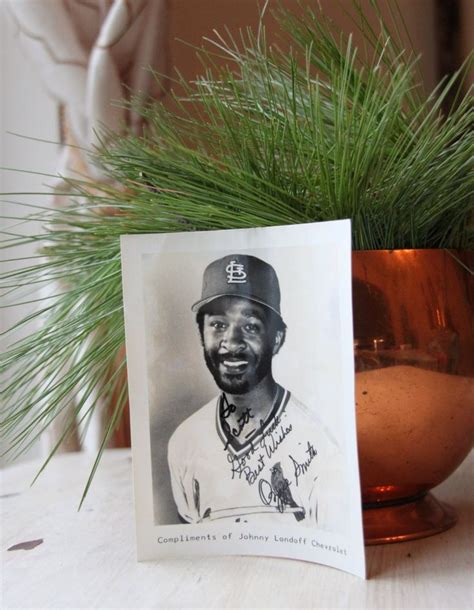 Ozzie Smith Signed Photograph Autograph St Louis Cardinals Major