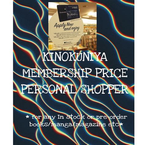 [free] Kinokuniya Personal Shopper Membership Price Hobbies And Toys