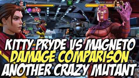 Kitty Pryde Vs Magneto Damage Comparison Another Crazy Mutant