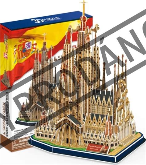 Cubicfun D Puzzle Sagrada Fam Lia Barcelona D Lk Puzzle Puzzle Cz