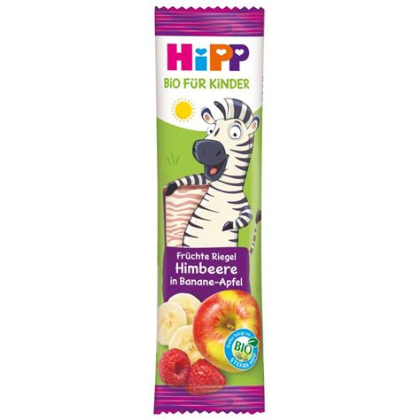 Hipp Früchte Freund Bio Riegel Himbeere in Banane Apfel 23G 23 G online