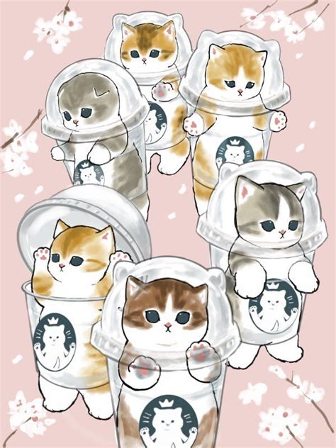 ぢゅの🐈 Mofusand Twitter 猫 描き方 かわいい猫の壁紙 猫 イラスト かわいい