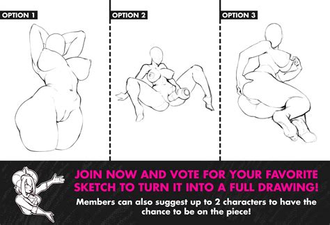 July Sketch Poll By TheArtofVero Hentai Foundry