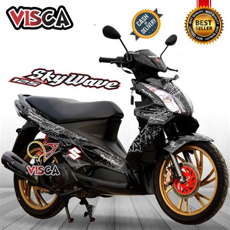 jual decal skywave  full body stiker skywave  full body striping