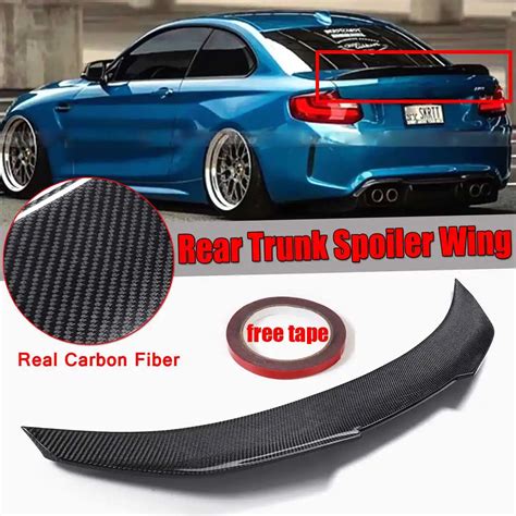 FOR 14 19 BMW F22 M235i Carbon Fiber PSM Style Duckbill Highkick Trunk