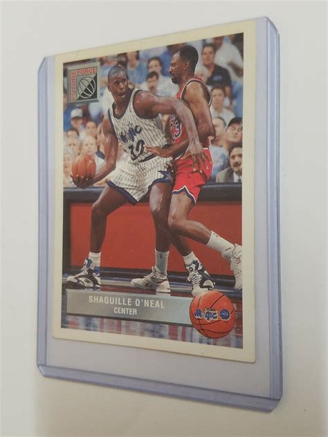 Rare 1992 1993 Upper Deck Shaquille ONeal P43 Future Force NBA