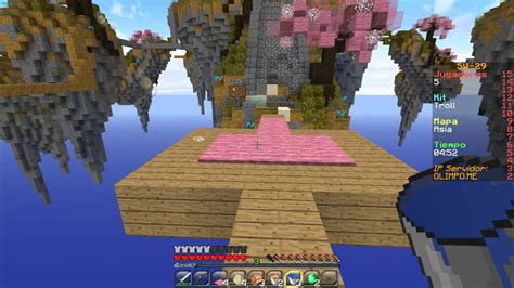 Casa Troll De Agua En Skywars Trampa En Skywars Youtube