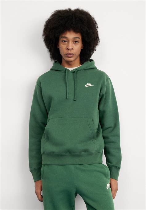 Nike Sportswear Club Hoodie Kapuzenpullover Firschwarz Meliert