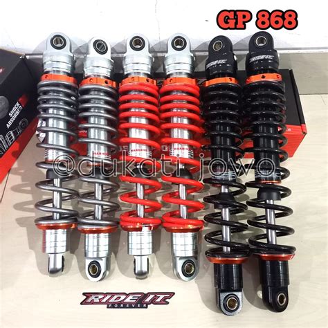 Jual Shock Belakang Ride IT GP 868 Shockbreaker 28 32 34 36 Mm Skok