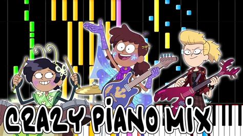 Crazy Piano Mix! NO BIG DEAL [Amphibia] Chords - Chordify