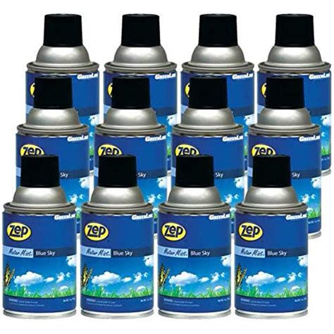 Zep Meter Mist Blue Sky Air Freshener Refill 65 Ounce 336201 Case Of