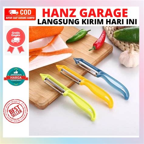 Jual Peeler Pisau Buah Stainless Souvenir Pisau Pengupas Kulit Buah Dan