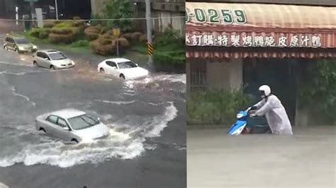 影／雨炸高雄各地淹水 高市不放豪雨假引起民怨 Ftnn 新聞網