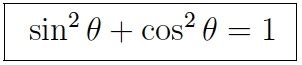 Summary Of Trigonometric Identities