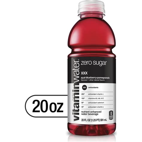 vitaminwater zero sugar xxx Bottle, 20 fl oz | Buehler's