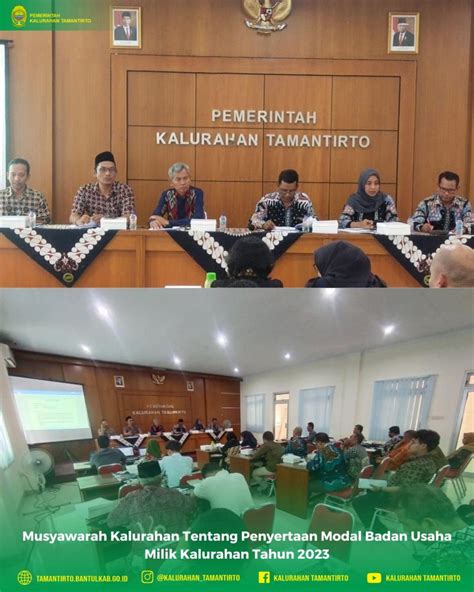 Musyawarah Kalurahan Tentang Penyertaan Modal Badan Usaha Milik