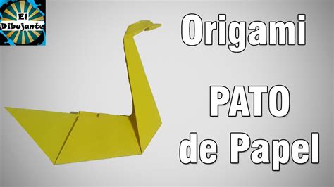 COMO HACER UN PATO DE PAPEL ORIGAMI MUY FACIL Y RÁPIDO PASO A PASO