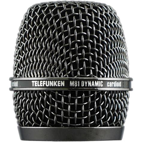 Telefunken Hd03 Head Grille For M81 Microphone Hd03 Bknk Bandh