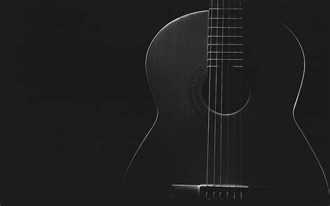 5120x2880px | free download | HD wallpaper: black classical guitar wallpaper, music, background ...