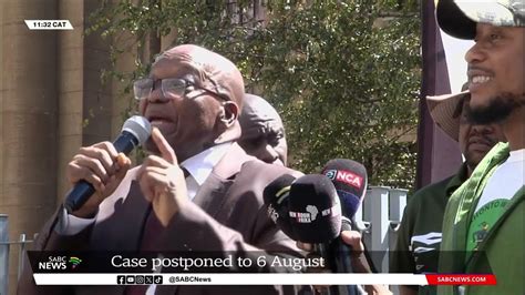 Zuma Vs Ramaphosa Private Prosecution Case Adjourned To August 6 Youtube