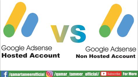 Google Adsense Hosted Vs Non Hosted Account Google Adsense Hosted