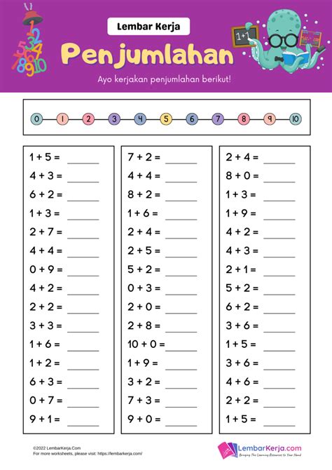 Penjumlahan Worksheet Live Worksheets Off