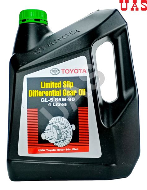 Toyota Limited Slip Differential Gear Oil GL 5 85W90 4 Litre