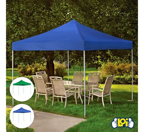 Gazebo Plegable De 3x3m Autoarmable Impermeable Filtro UV Estructura En