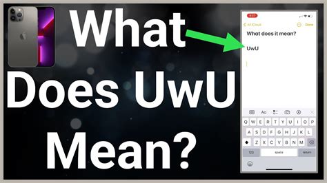 What Does Uwu Mean Youtube